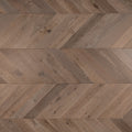 Chevron Engineered Classic  Oak  14mm x 90mm - Smoked Grey