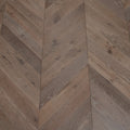 Chevron Engineered Classic  Oak  14mm x 90mm - Smoked Grey