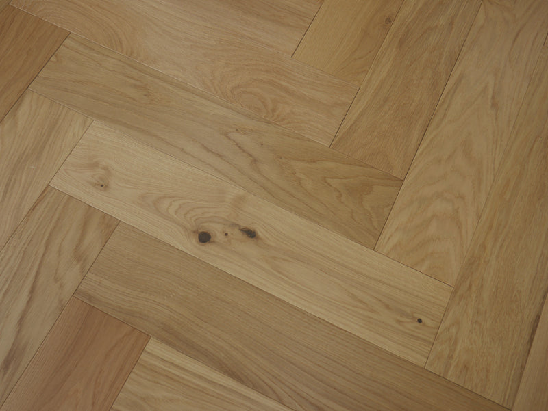 Herringbone Engineered Classic Oak 14mm x 125mm - Matt Lacquered
