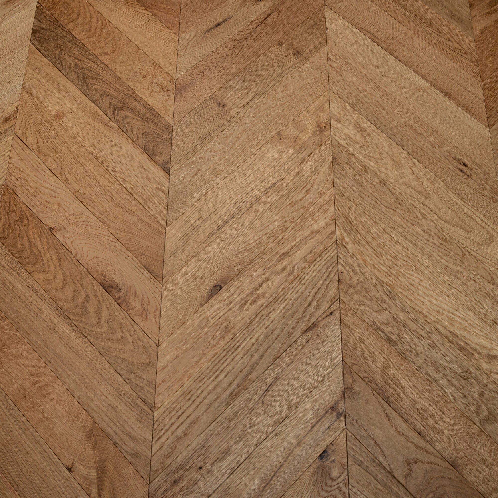 Chevron Engineered Classic Oak  14mm x 90mm - Matt Lacquered