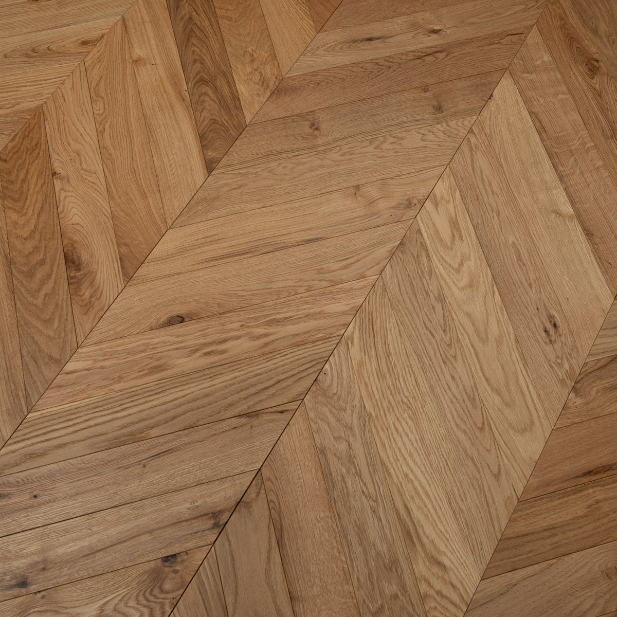 Chevron Engineered Classic Oak  14mm x 90mm - Matt Lacquered