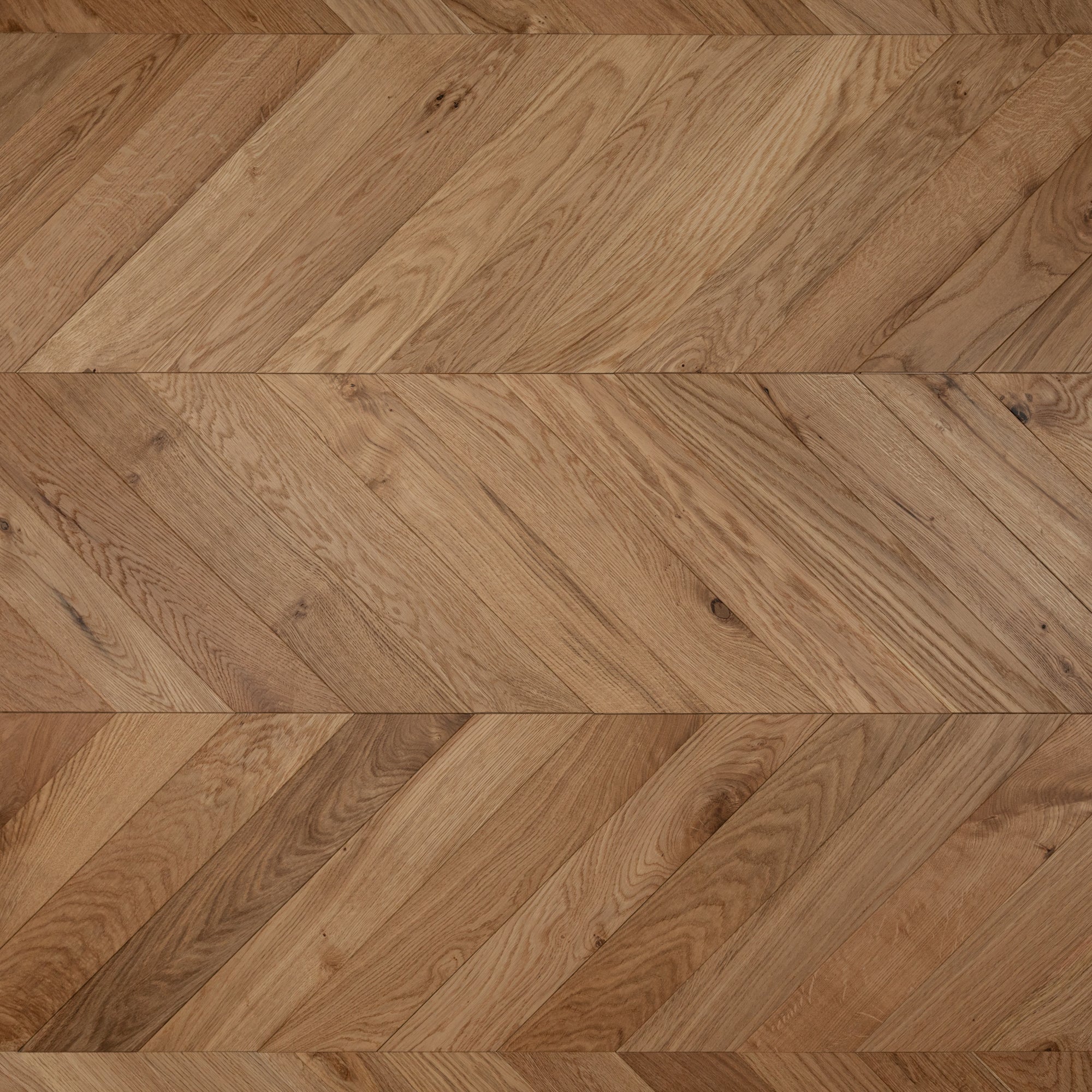 Chevron Engineered Classic Oak  14mm x 90mm - Matt Lacquered