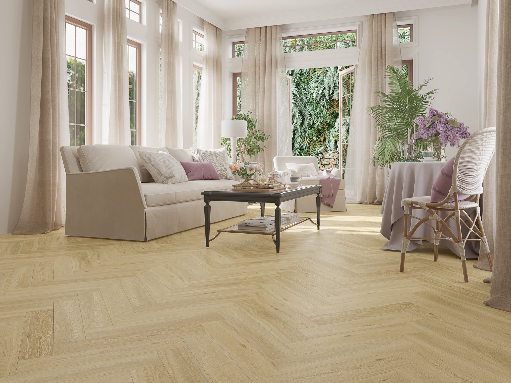 Golden Harvest Herringbone