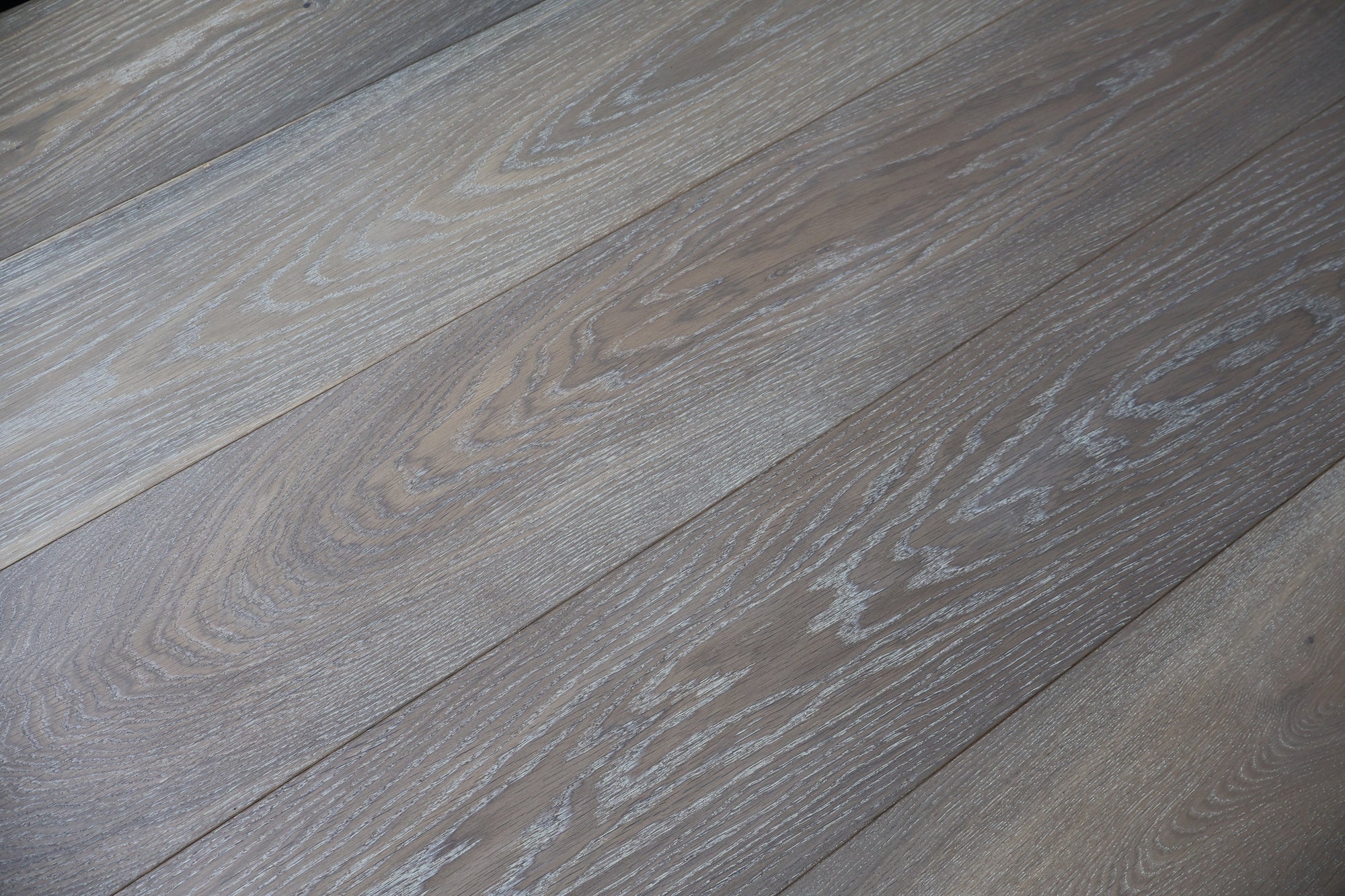 Engineered Classic Oak Flooring 15mm x 260 Smoked White Oiled