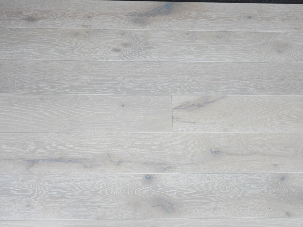 Engineered Rustic Oak Flooring 14mm x 190 White Washed