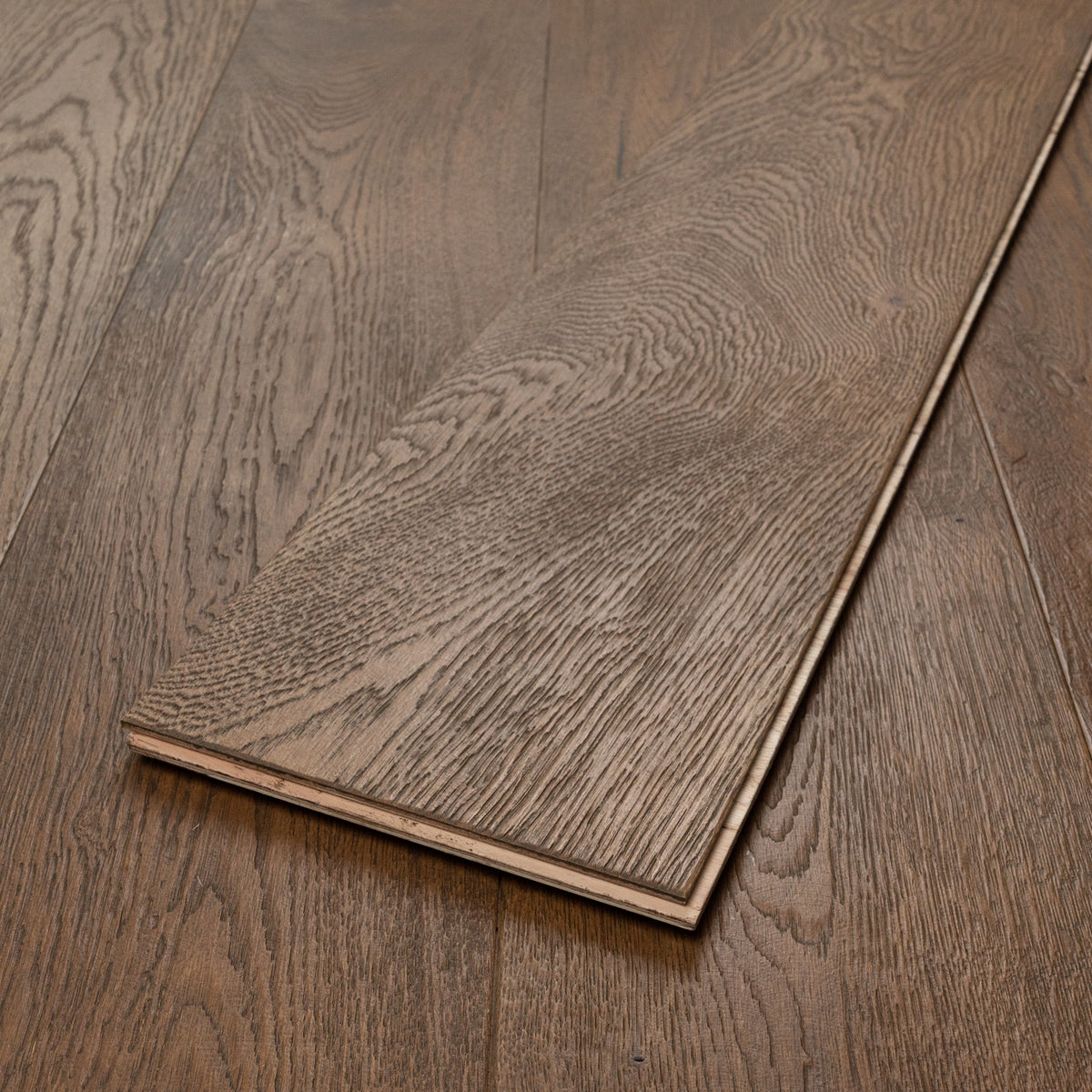 Engineered Antique Oak Flooring 15mm x 220 Golden Brown Oiled